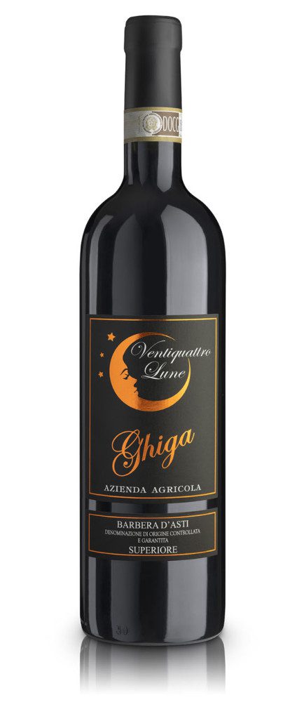 Ghiga 2021 Barbera d'Asti DOCG Superiore Ventiquattro Lunes